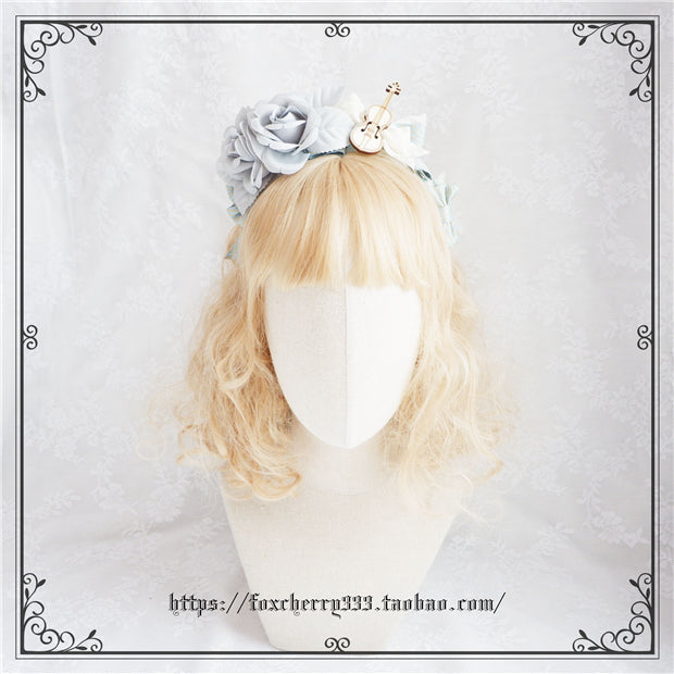 Fox Cherry - Palace Retro Elegant Bow Headdress Lolita Top Hat