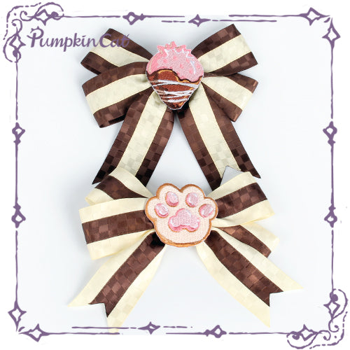 Pumpkin Cat~Chocolate Cookies~Lolita Accessories   