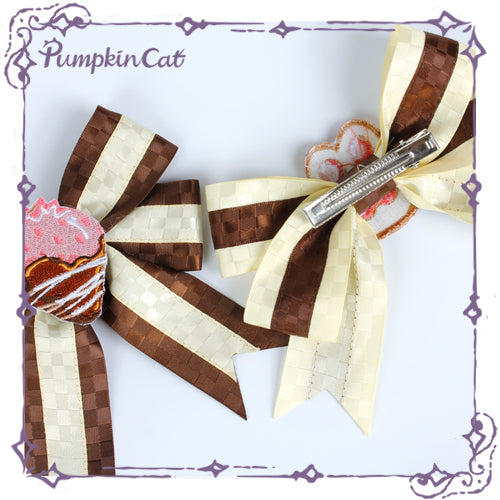 Pumpkin Cat~Chocolate Cookies~Lolita Accessories   