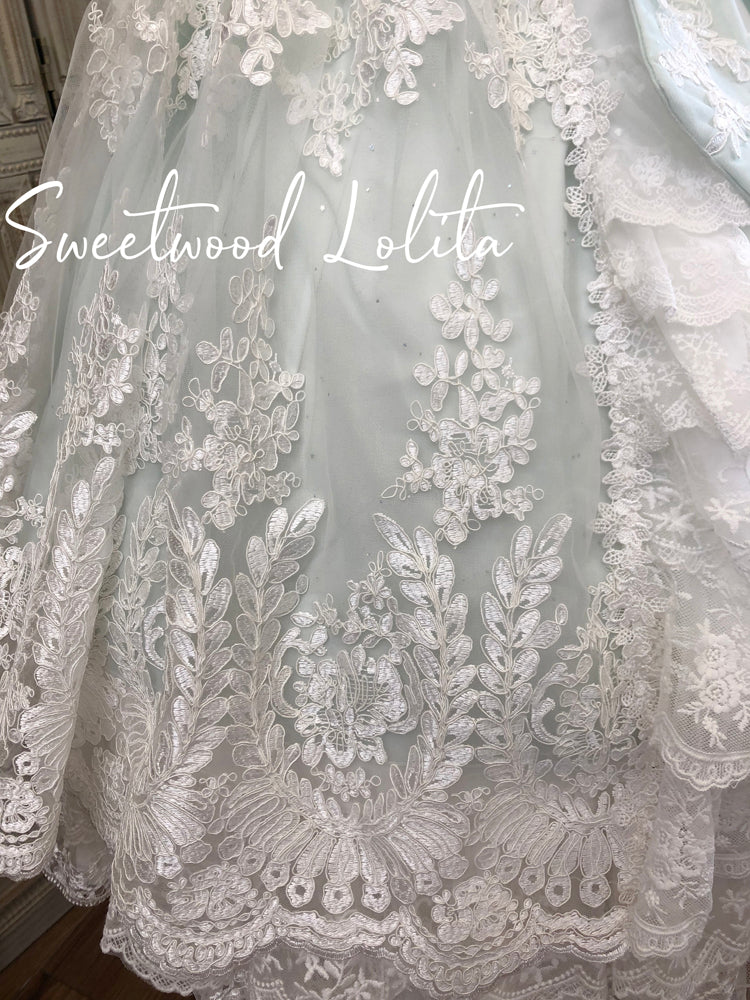 (Buy for me) Sweet Wood~Secret Garden In Midsummer ~Elegant Lolita Bridal JSK   