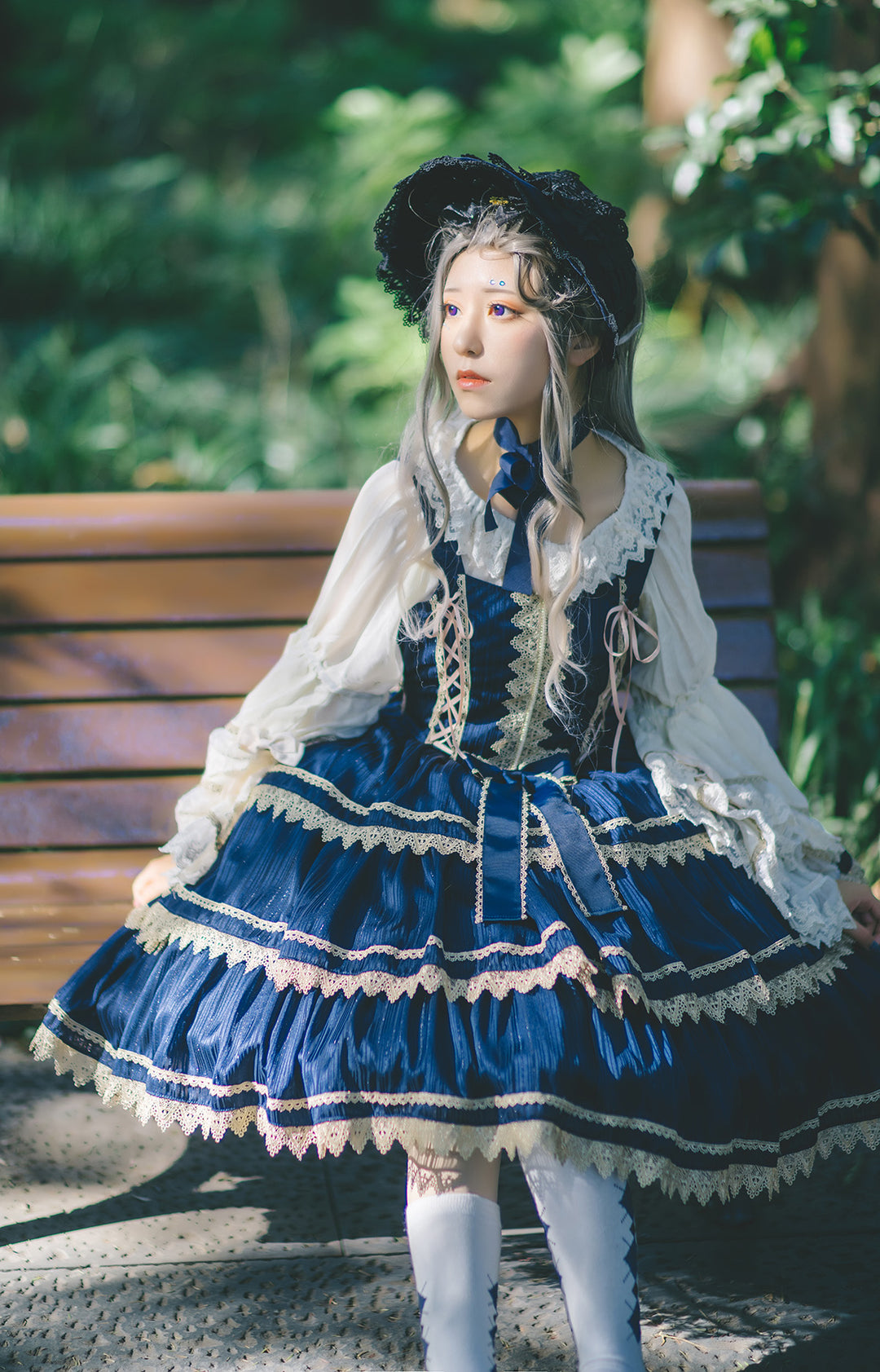 Infanta~Layered Skirt Autumn Lolita JSK   