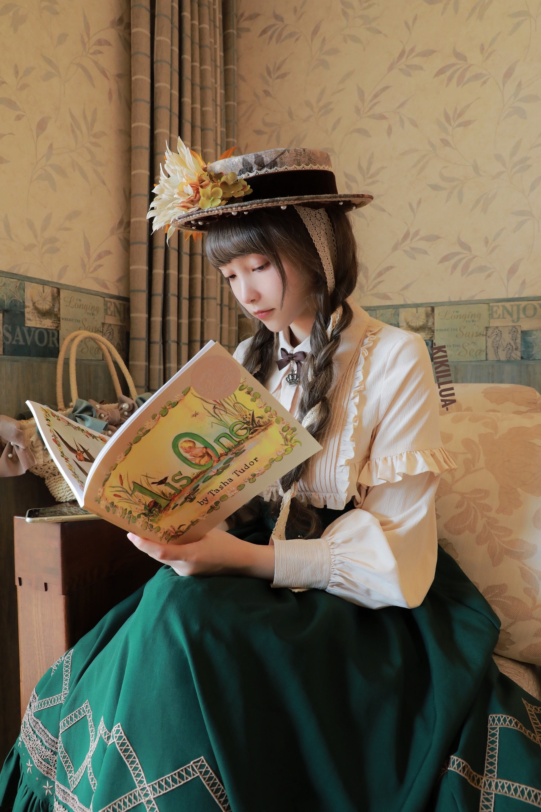Yuan Su - Elegant Solid Color Lolita SK