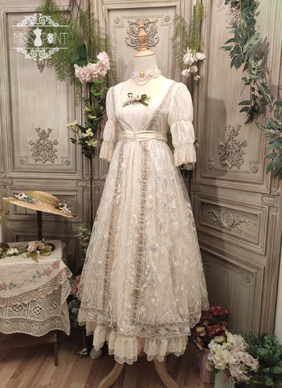 Miss Point~The Sally Gardens~Elegant Lolita Embroidery OP Dress   