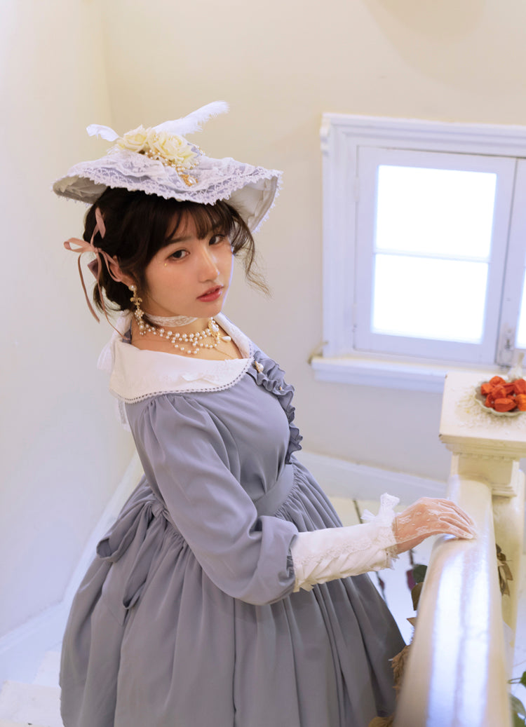 Sweet Wood - Lola's Diary - Multicolors Classic Lolita Plus Size OP Dress