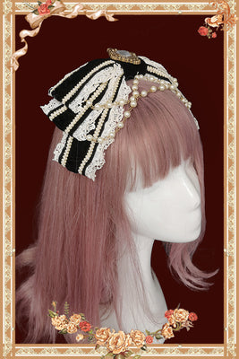 Infanta~Tiered Lace Classic Lolita JSK Dress S diamond black KC 