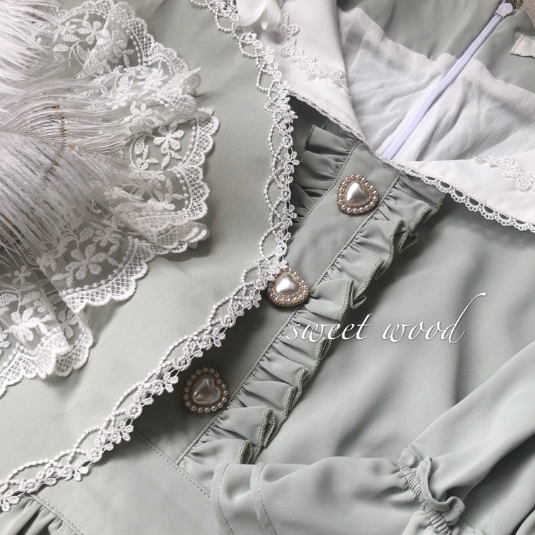 Sweet Wood - Plus Size Vintage Lolita OP Dress 3806:20603