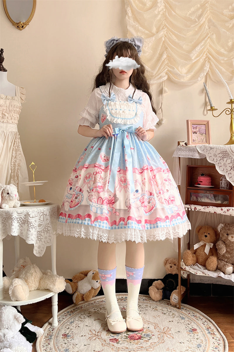 (Buyforme)Hanguliang~Miaoka Ice Cream~Kawaii Lolita JSK Dress   