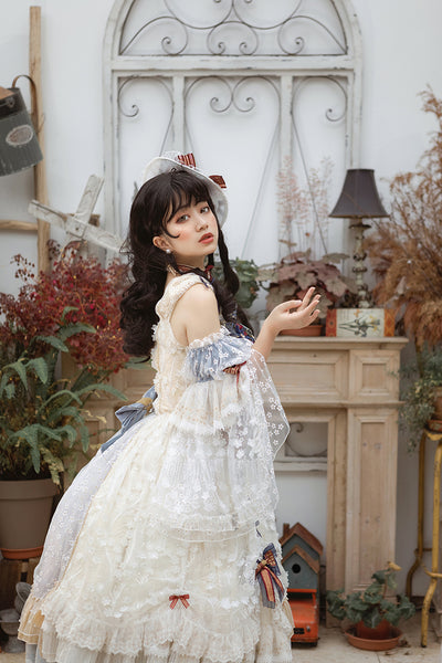 Fantastic Wind ~ Fairytale OP Embroidered Princess Lolita Dress   