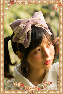 Infanta~Honey Sugar~Pure Velvet Lolita JSK Dress free size pink KC 