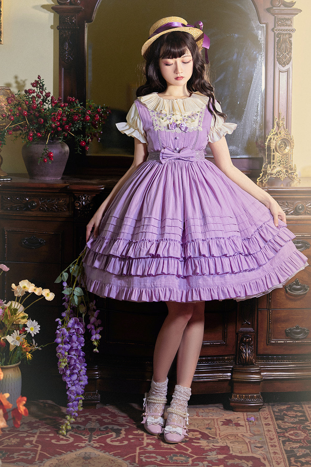 Strawberry Witch~Nelly Girl ~Summer Lolita JSK Dress   