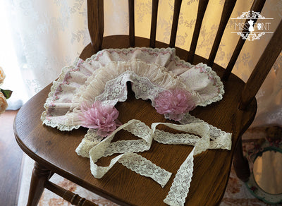 Miss Point~Elegant Lolita Head Accessory pink hairband  