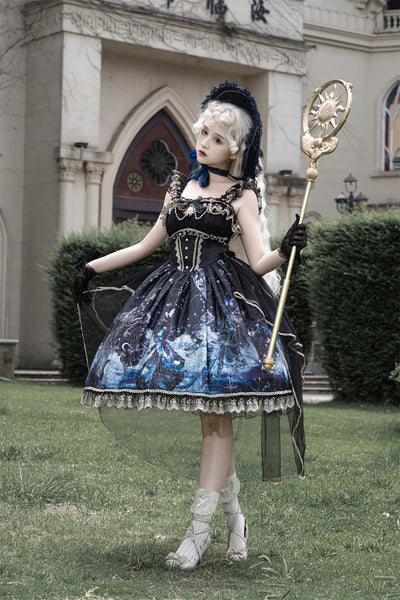 Your Princess~Witches' Night~Gothic Lolita Jumper Dress   