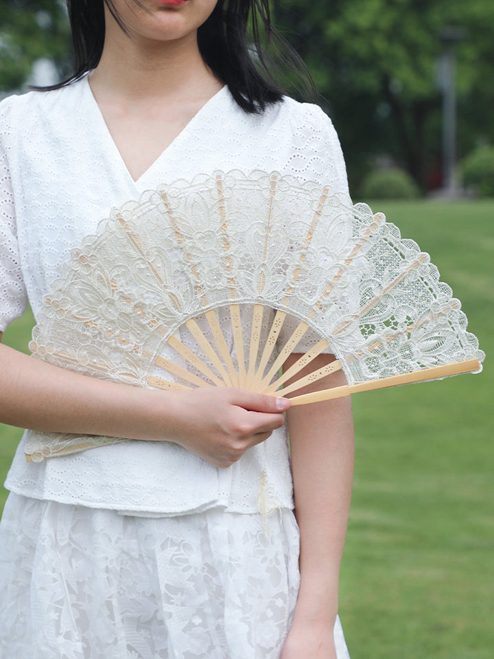 Hollow Lace Princess Lolita Parasol   