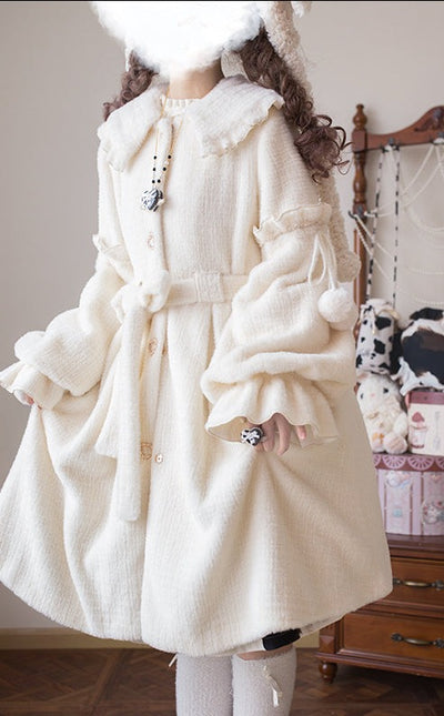 Yuansu~To Warming Sun~Kawaii Lolita Winter Coat   