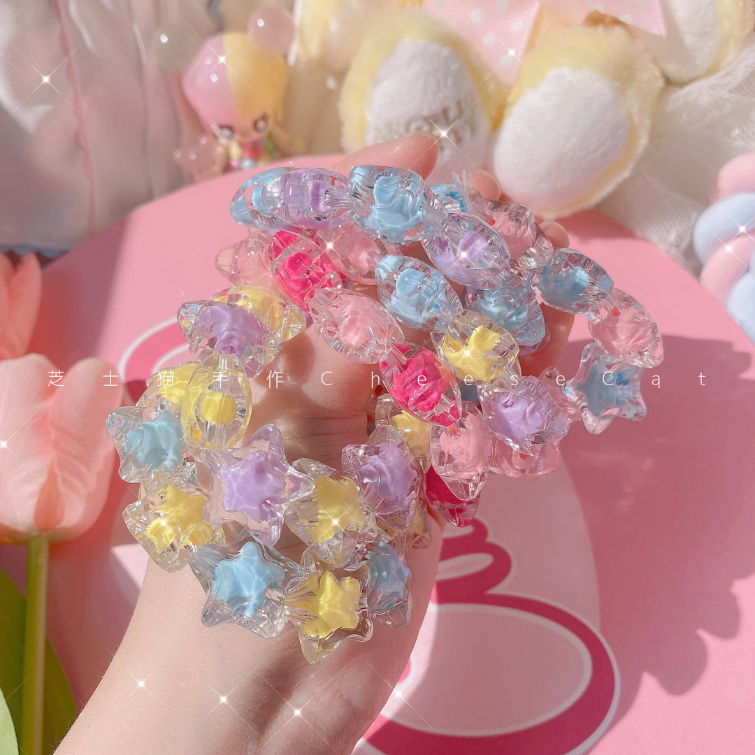 (Buyforme)Cheese Cat~Buling Crystal Summer LolitaSweet Bracelet   