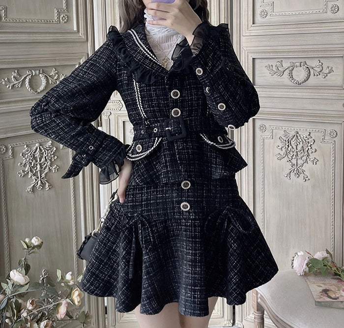 Alice Girl~Elegant Lolita Skirt and Jacket~Lady's Holiday SK Set   