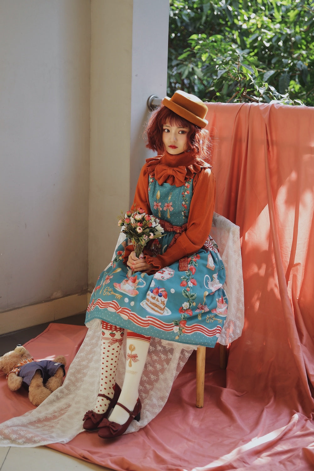 (BuyForMe) PPX STUDIO~Sweet Lolita Woolen Sweater Multicolors   