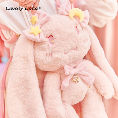 LovelyLota~KOKO Devil Rabbit~Kawaii Furry Rabbit Lolita  Bag pink  