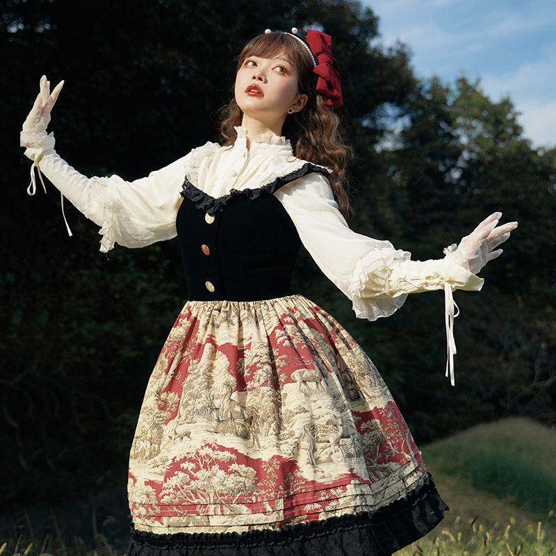 Magic Tea Party~Winter Hunting Period~Classsic Lolita JSK   