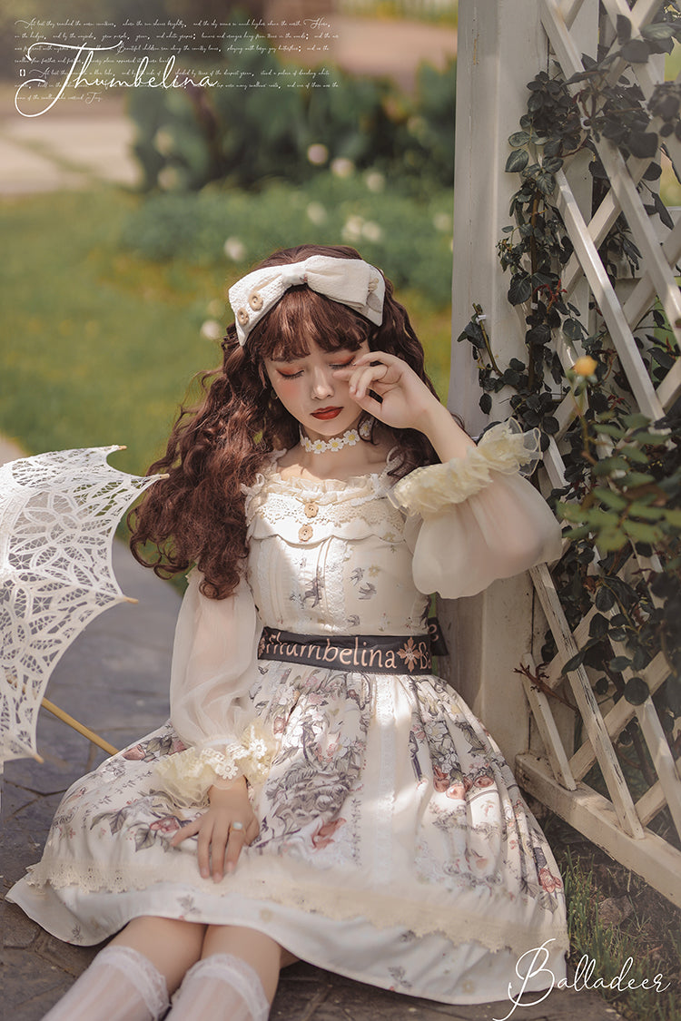 Balladeer~Thumb Belina Classic Lolita Short JSK Dress   