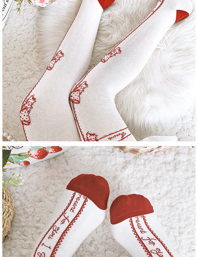 Roji roji~Annie's Gift Cotton Lolita Stockings   