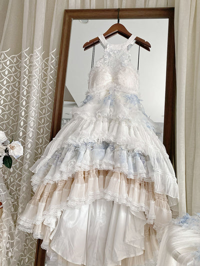 YourHighness~Wedding Lolita Lace JSK Dress   