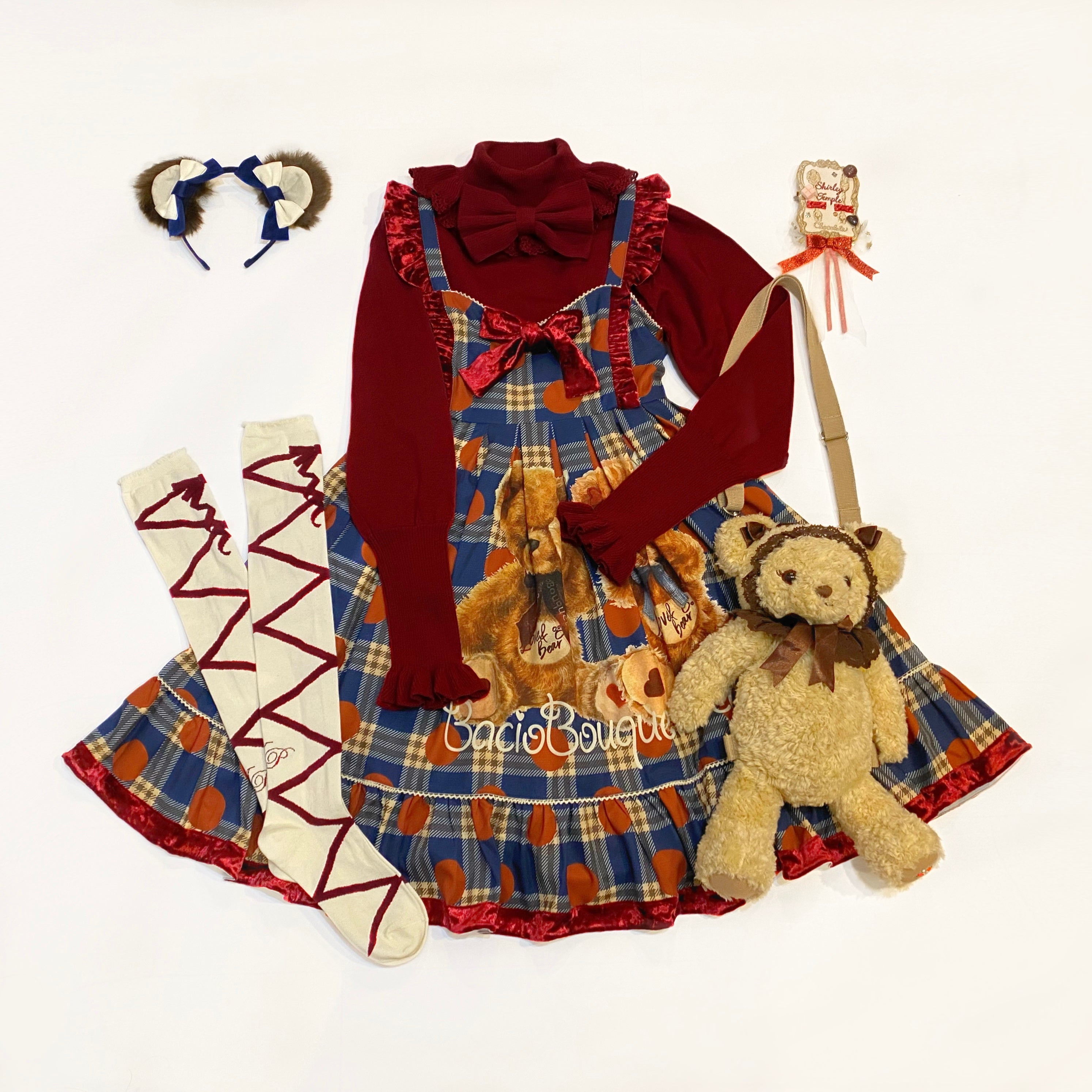 (BuyForMe) PPX STUDIO~Sweet Lolita Woolen Sweater Multicolors 6932:74798