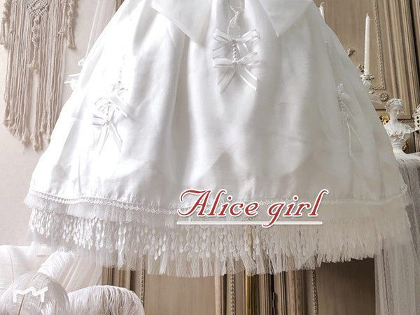 Alice Girl~Sea Girl~Sweet Lolita Jumper Dress Bow JSK   