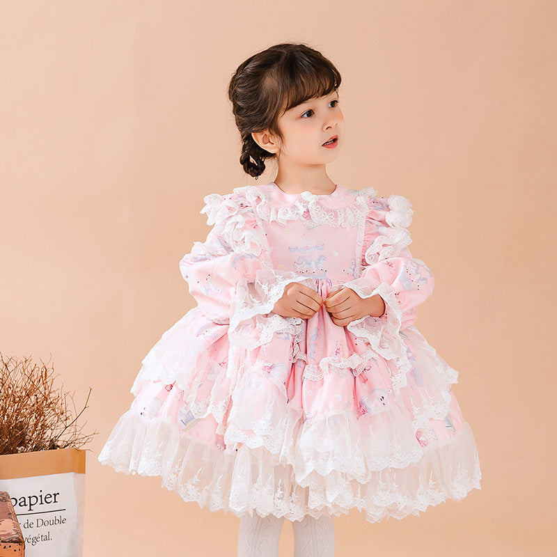 Kid Lolita Spring Princess Dress   