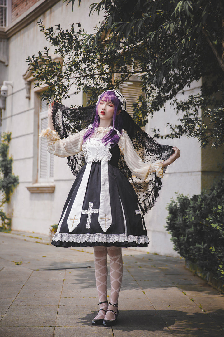 Infanta~Breath of Heaven~Gothic Lolita Jumper Dress   