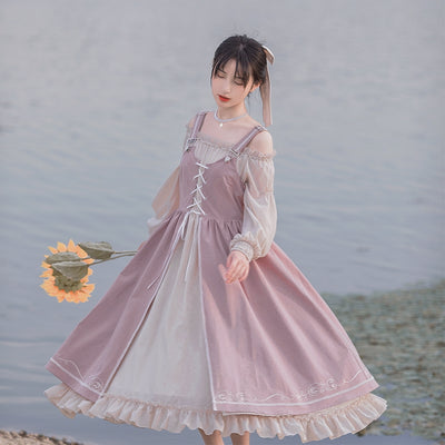 With Puji～Love Letter~Detachable Two-piece Set OP   
