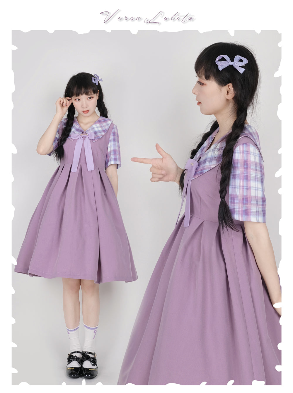 EESSILY~Macaron Waffle~Kawaii Lolita Short Sleeve Summer OP 8314:139758