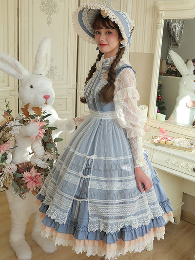 Alice Girl~Camellia Blooms~Elegant Lolita JSK Dress   