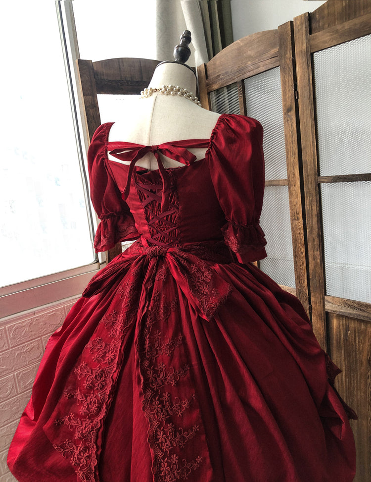 Sweet Wood - CLA Vintage French Lolita OP Dress 3802:20851