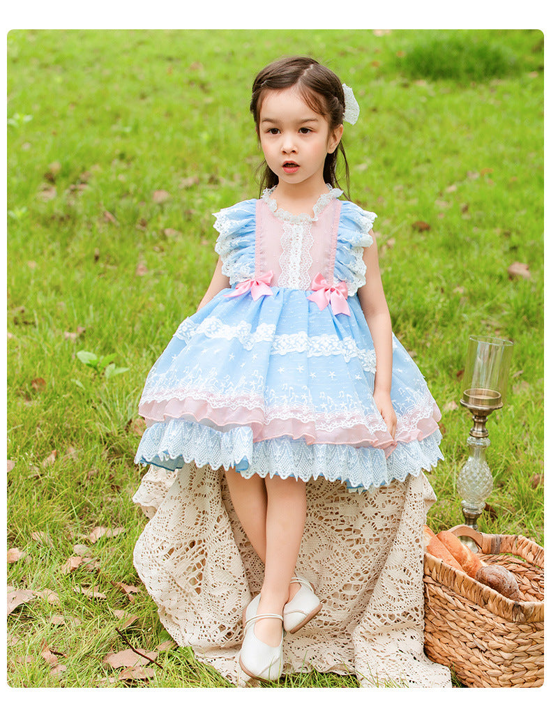 Kid Lolita Light blue Puffy JSK Dress   