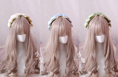 Xiaogui~Gothic Accessories Lolita Bow KC Hairclip   