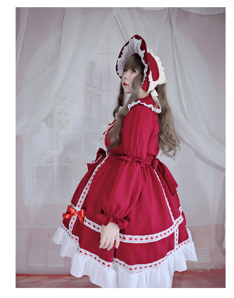 (BuyForMe) Rouroudream~Plus Size Lolita OP Dress   