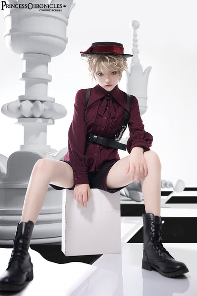 Princess Chronicles~Retro Elegant Ouji Lolita Blouse Multicolors   