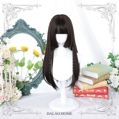 Dalao Home~Aspect Astrology~Lolita Long Straight Wig   