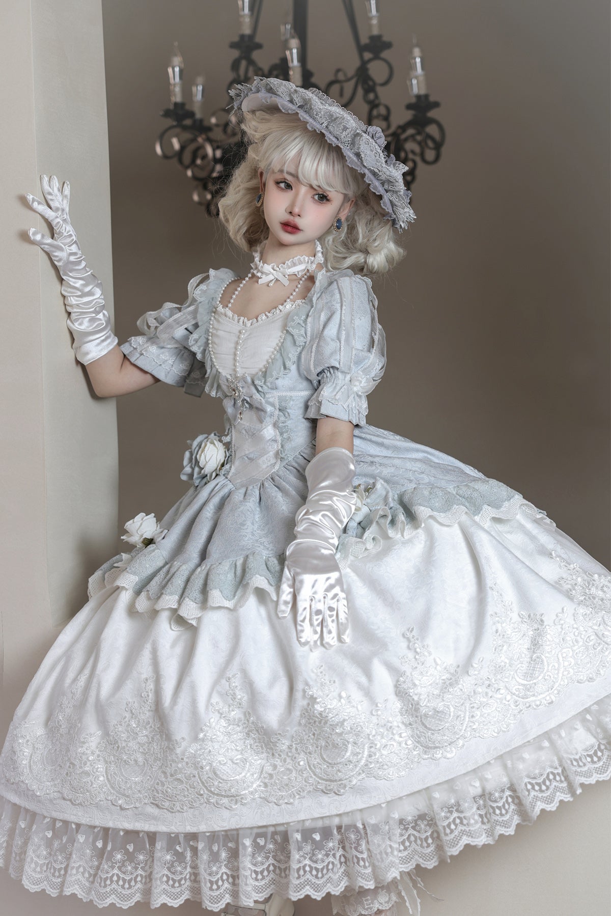 Your Princess~Fairy Dance~Elegant Lolita Lace Retro Dress
