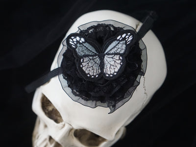 Strange Sugar~Gothic Lolita Butterfly Eye Mask   