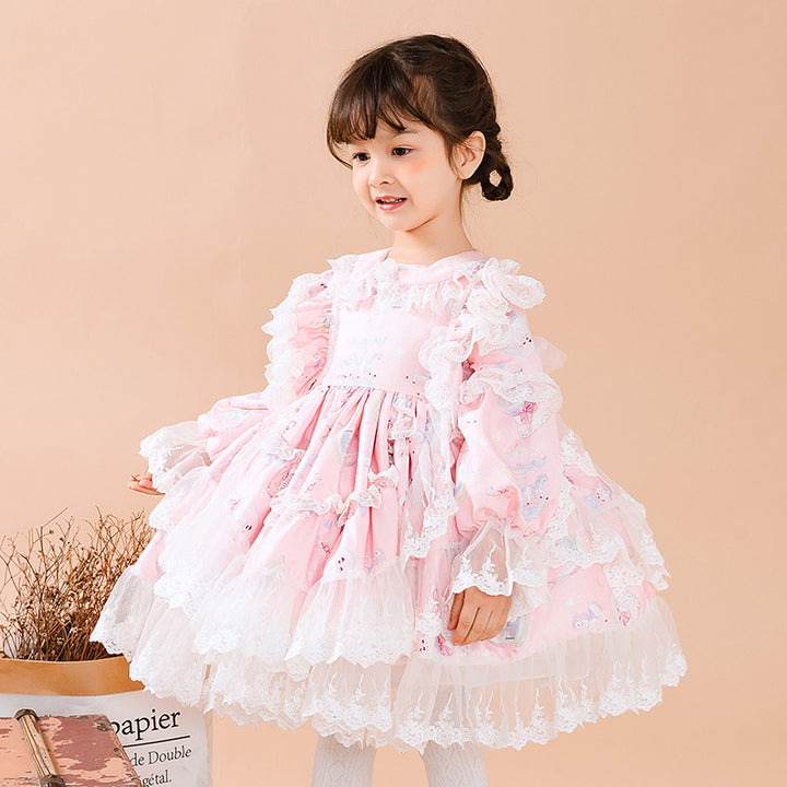 Kid Lolita Spring Princess Dress   