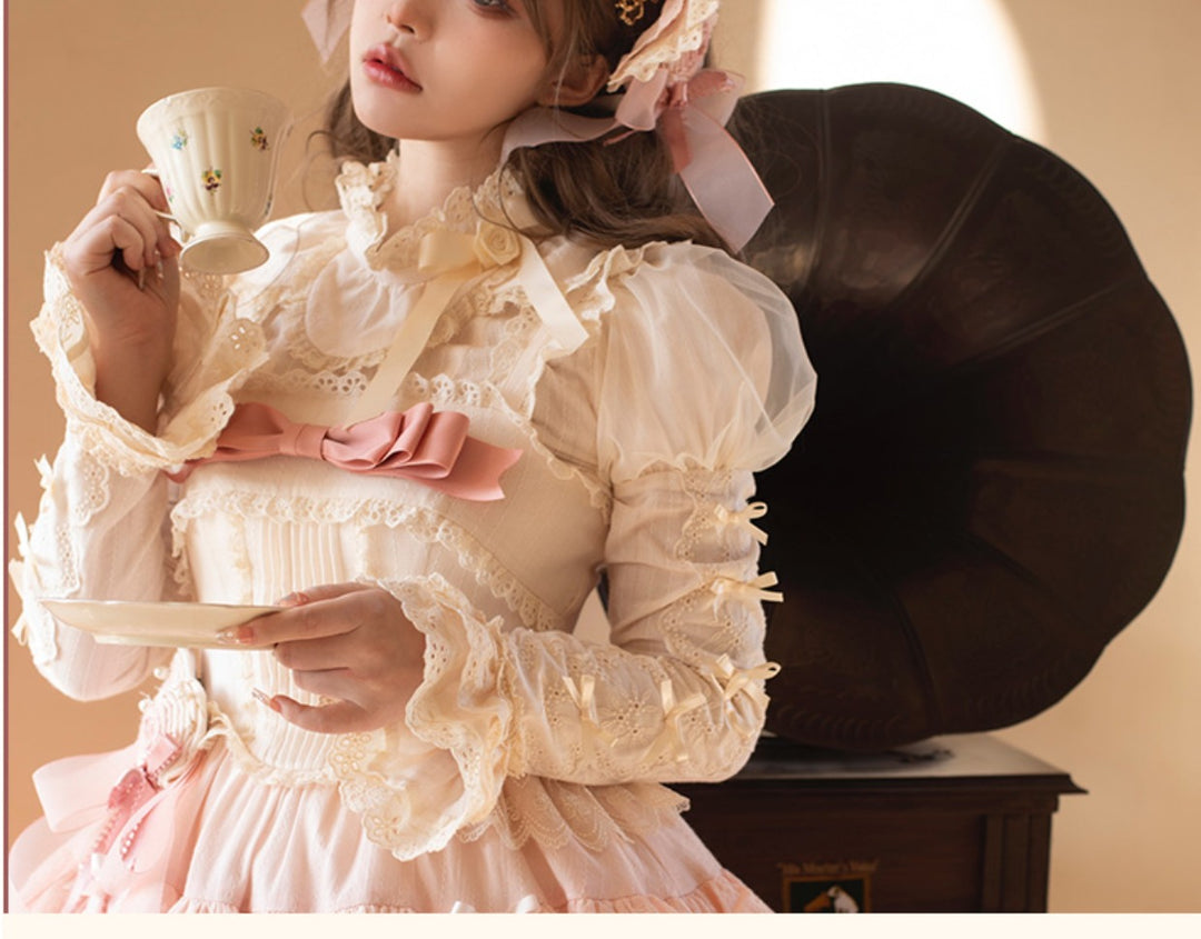 (Buy for me) Mademoiselle Pearl~Austen In The Garden~Sweet Lolita Headdress, Brooches and Accessories   