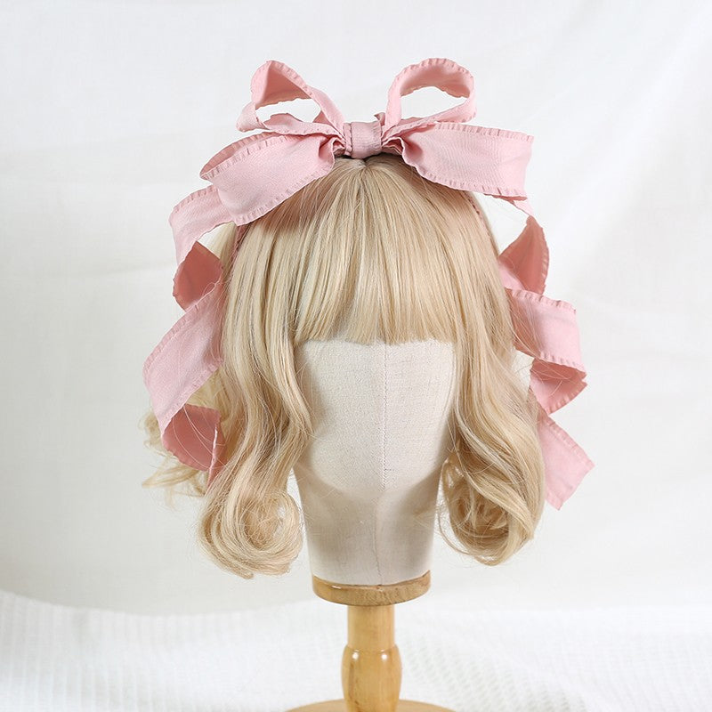 Xiaogui~Miss Furla~3D Bowknot Doll Lolita KC korean pink  