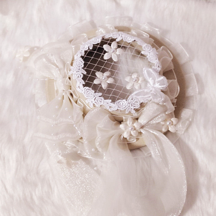 Your Princess~Elegant Lolita OP White Princess Dress   