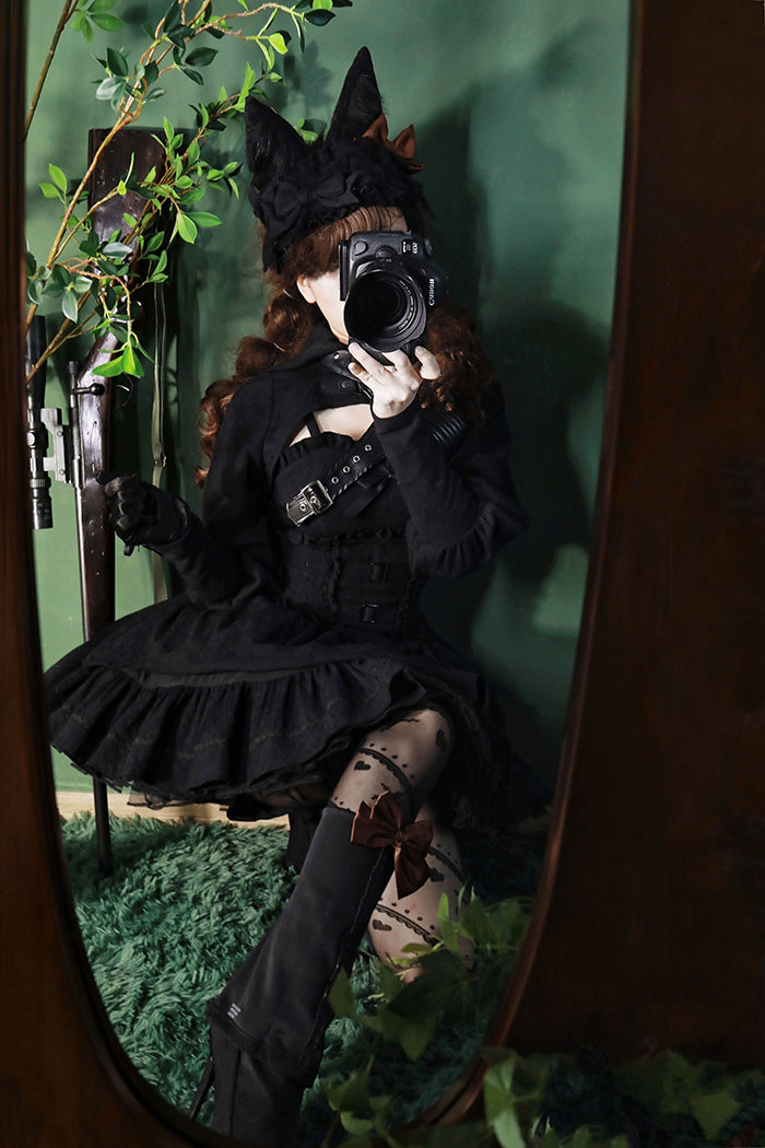 Alice Girl~Gothic Lolita Jumper Dress~The Hunter JSK Multicolor   