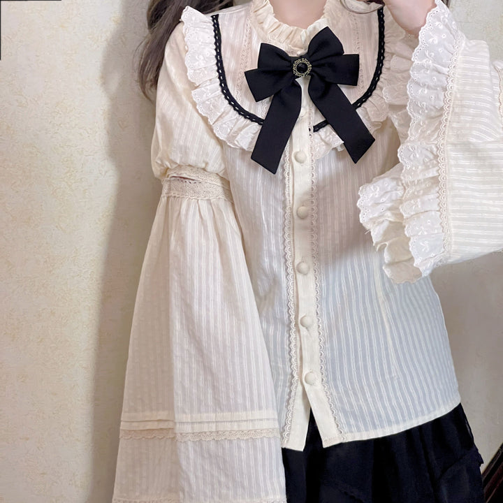 (Buy For Me) Uncle Wall Original~Rich Girl~Elegant Lolita Blouse and Skirt   