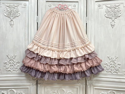 Little Dipper~Chinese Bellflower DIY Match Elegant Lolita Skirt   