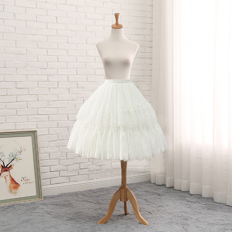 Your Princess~Lolita Fashion Cosplay Fishbone Adjustable Petticoat