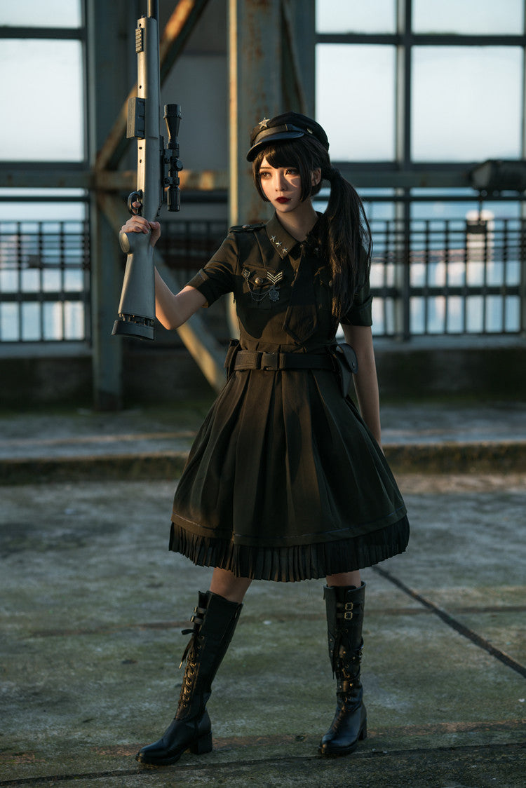 YourHighness~Covenant Army of The Righteous~Military Ouji Lolita OP   